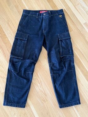 loviah baggy denim Cargo Pants